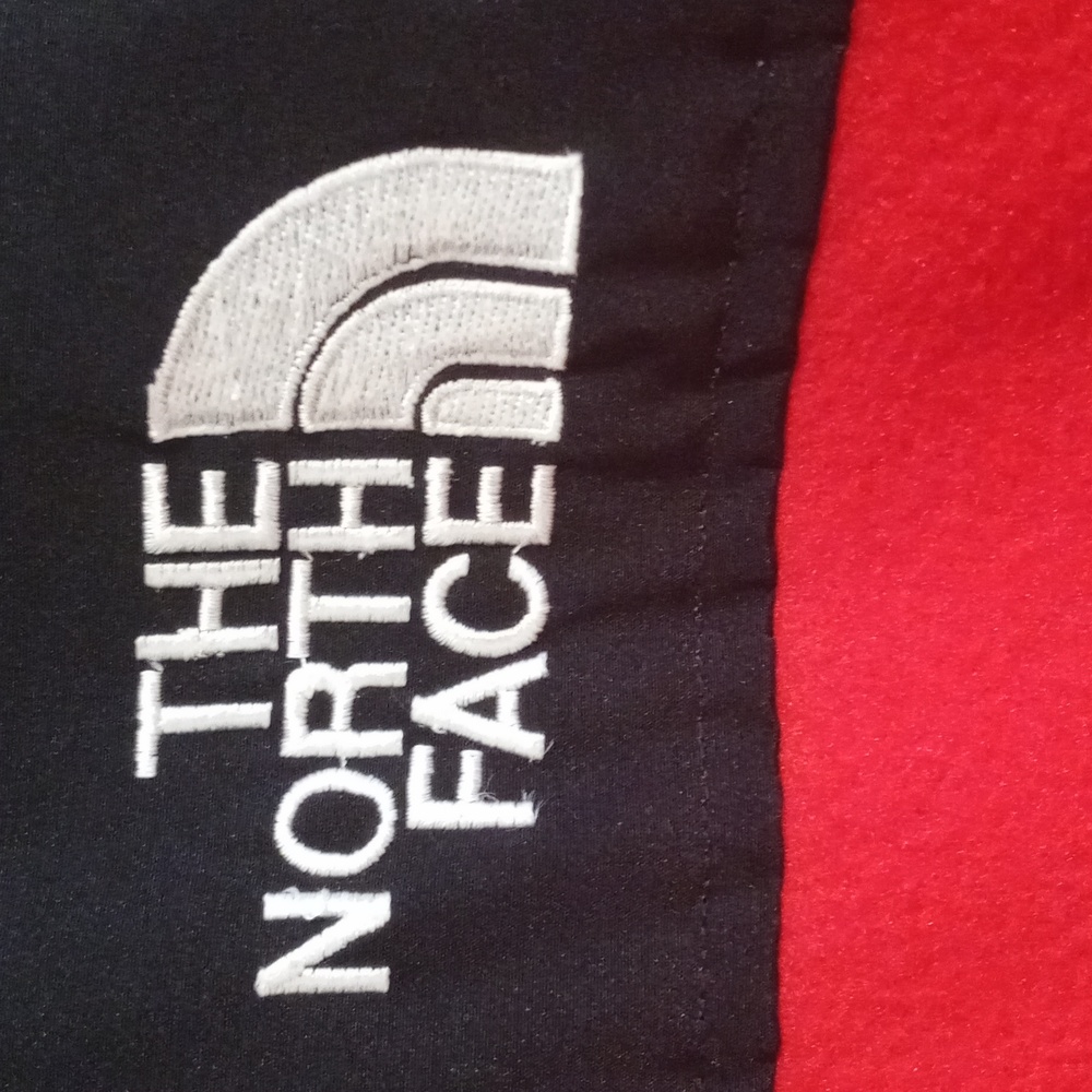 🌬VTG The North Face🌬 - Red/Black Denali Gore-Tex Windstopper Fleece Jacket - Picture 4 of 14